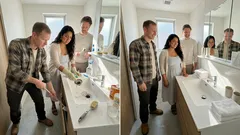 洗面台の排水口掃除を時短で、重曹とクエン酸の泡で奥のぬめり・ニオイまで落とす方法